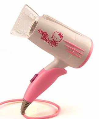 Secador Hello Kitty Dobrável - 1000W - 220v